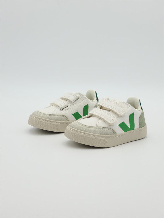 v-12 velcros textile white_multico-clay