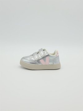 v-12 velcros textile silver/lassi