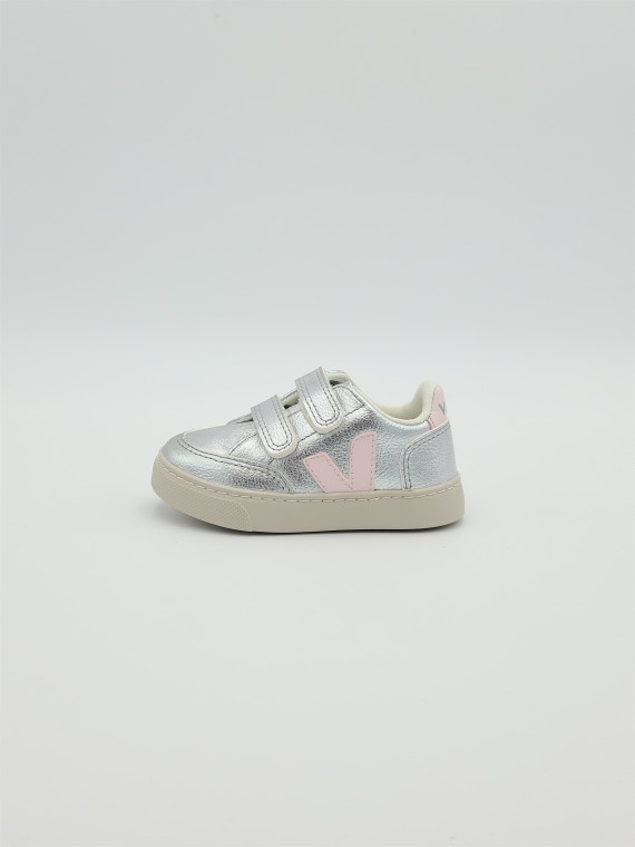 v-12 velcros textile silver/lassi