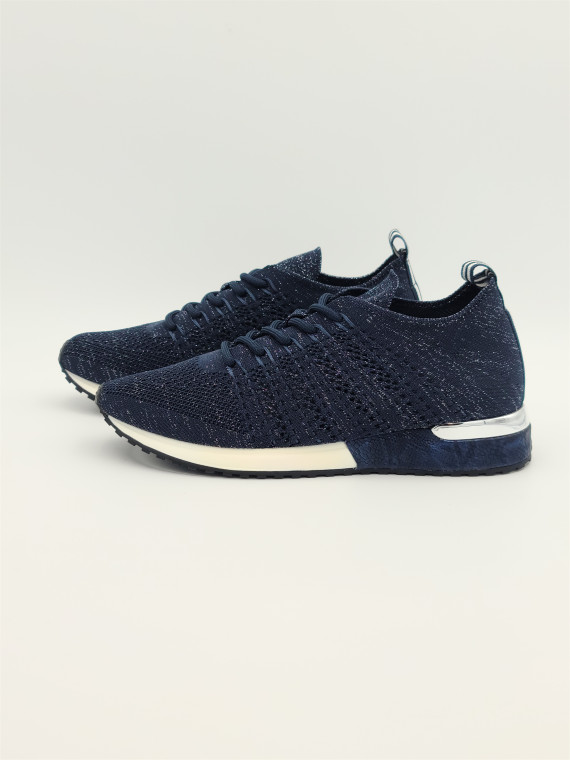 ines toile marine lame