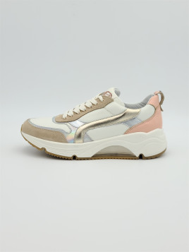 falcan cuir ivor pink