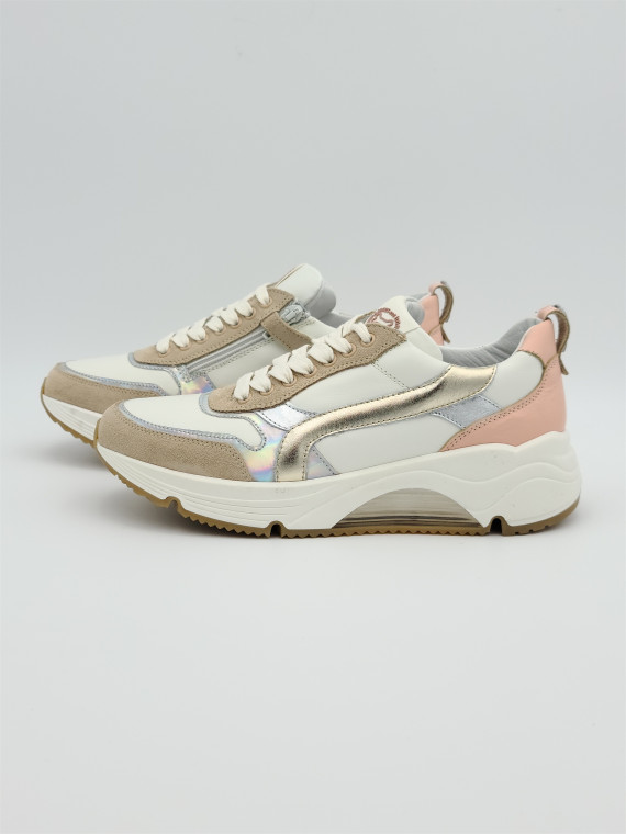 falcan cuir ivor pink