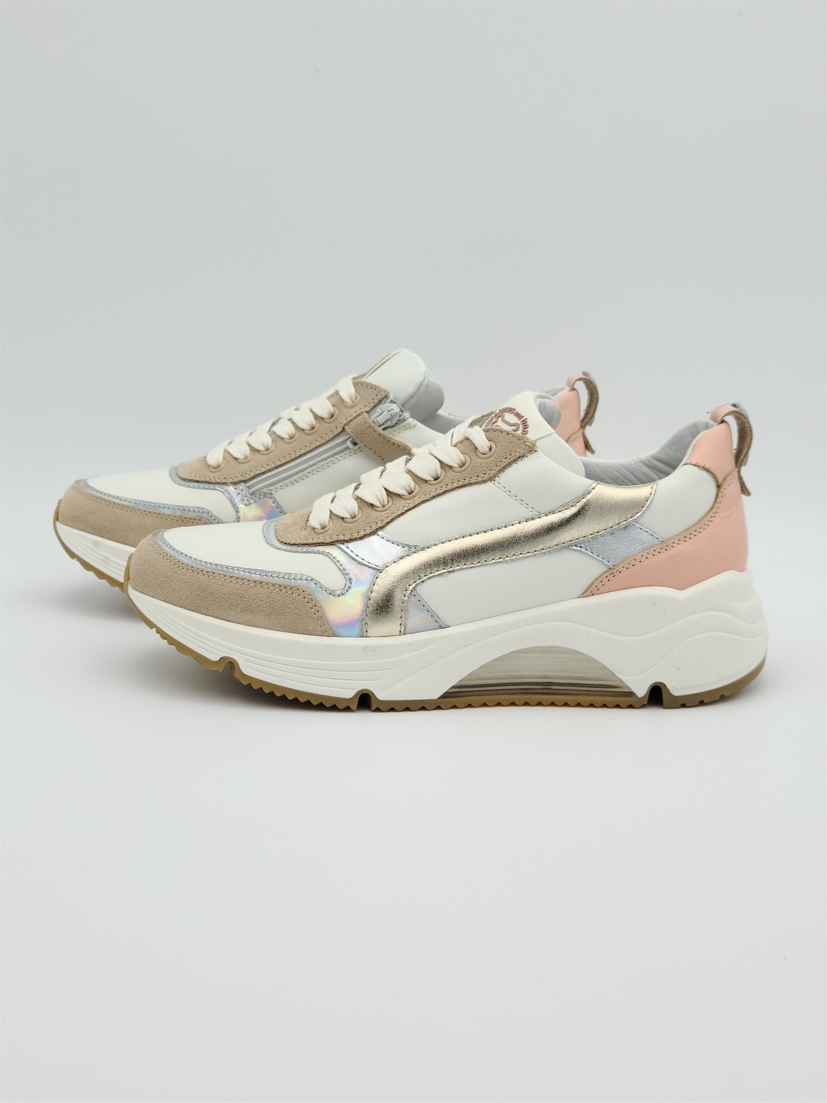 falcan cuir ivor pink