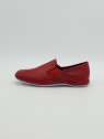pirou cuir rouge