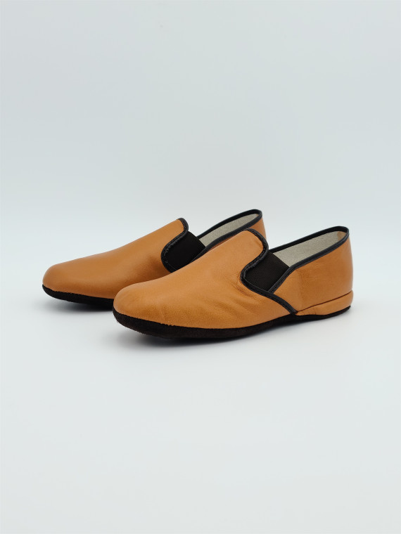 pirou cuir camel