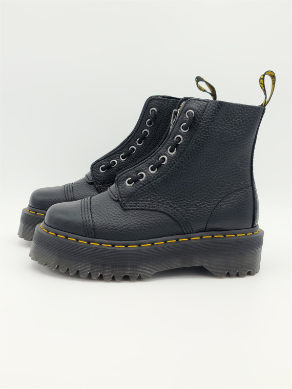 Sinclair nappa black milled nappa