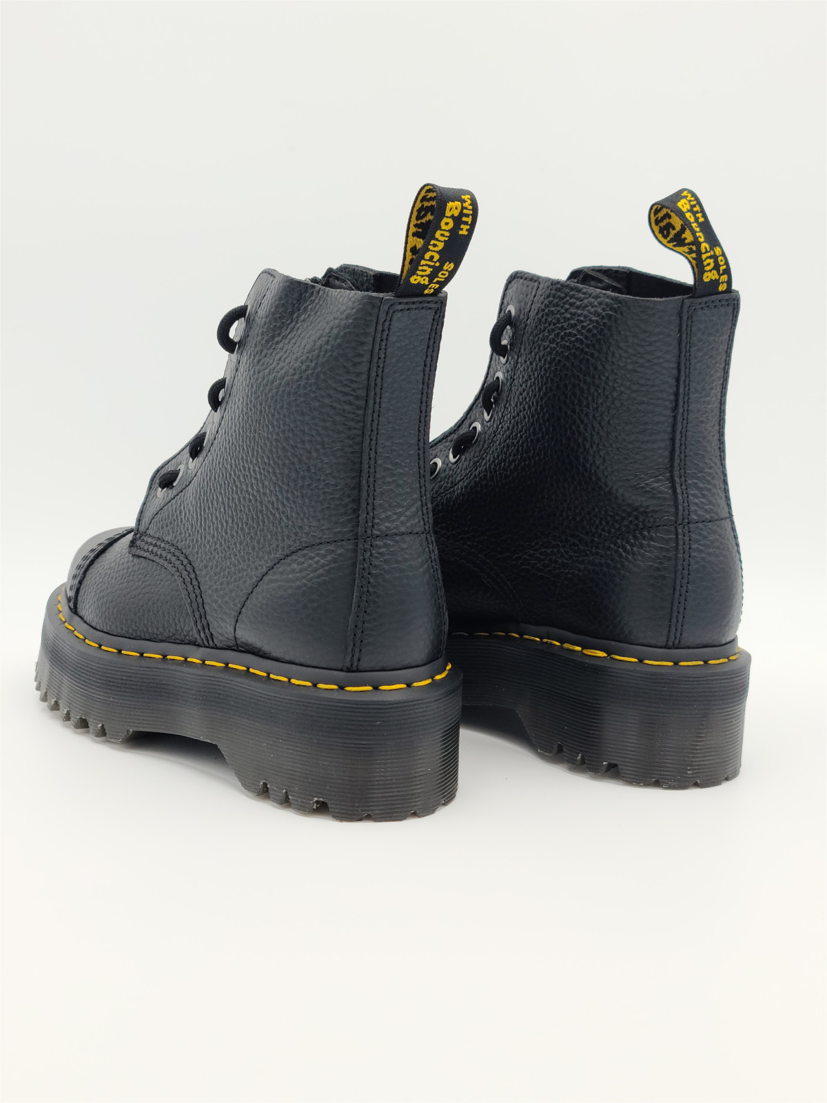 Sinclair nappa black milled nappa