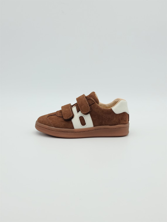 bay velcros nubuck brown