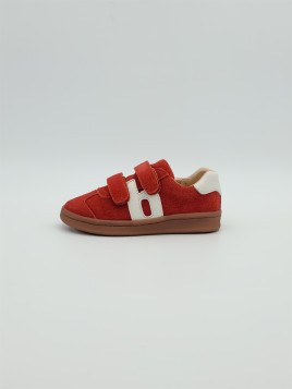 bay velcros nubuck red