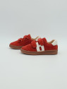 bay velcros nubuck red