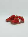 bay velcros nubuck red