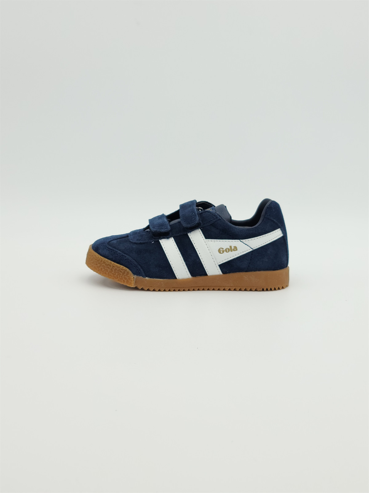 harrier strap suede navy/white