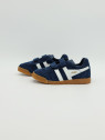 harrier strap suede navy/white