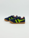 harrier strap suede navy/zest/orange