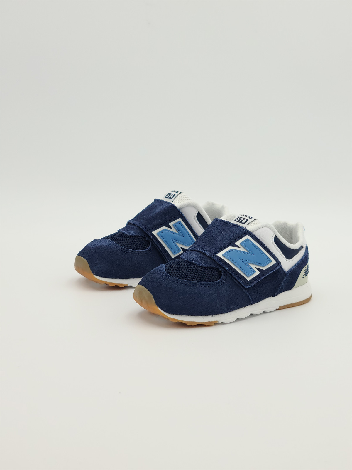 574 new-b hook & loo nubuck/mesh marine