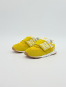 574 new-b hook & loo nubuck/mesh jaune