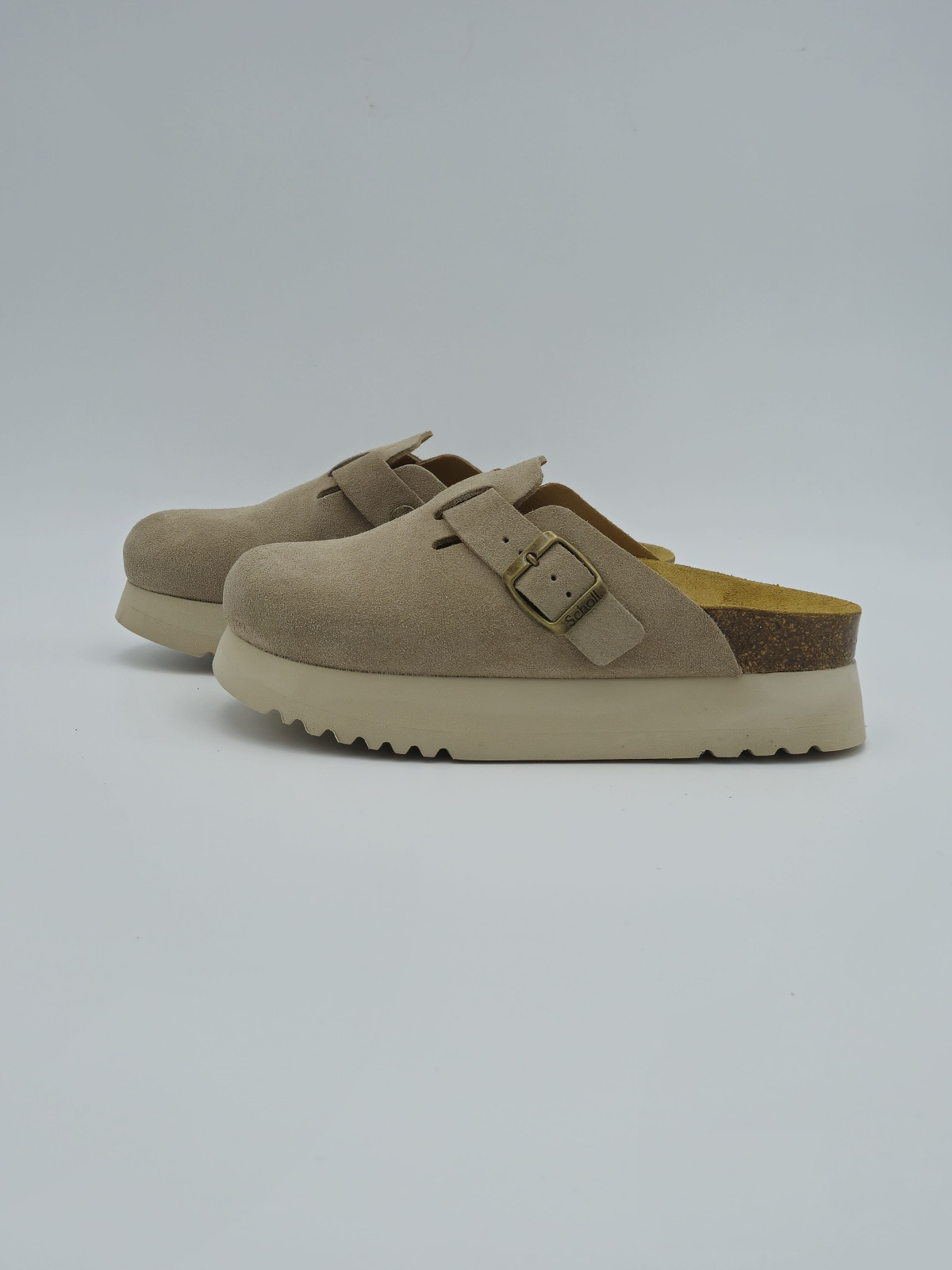 justine suede dark beige