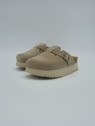 justine suede dark beige