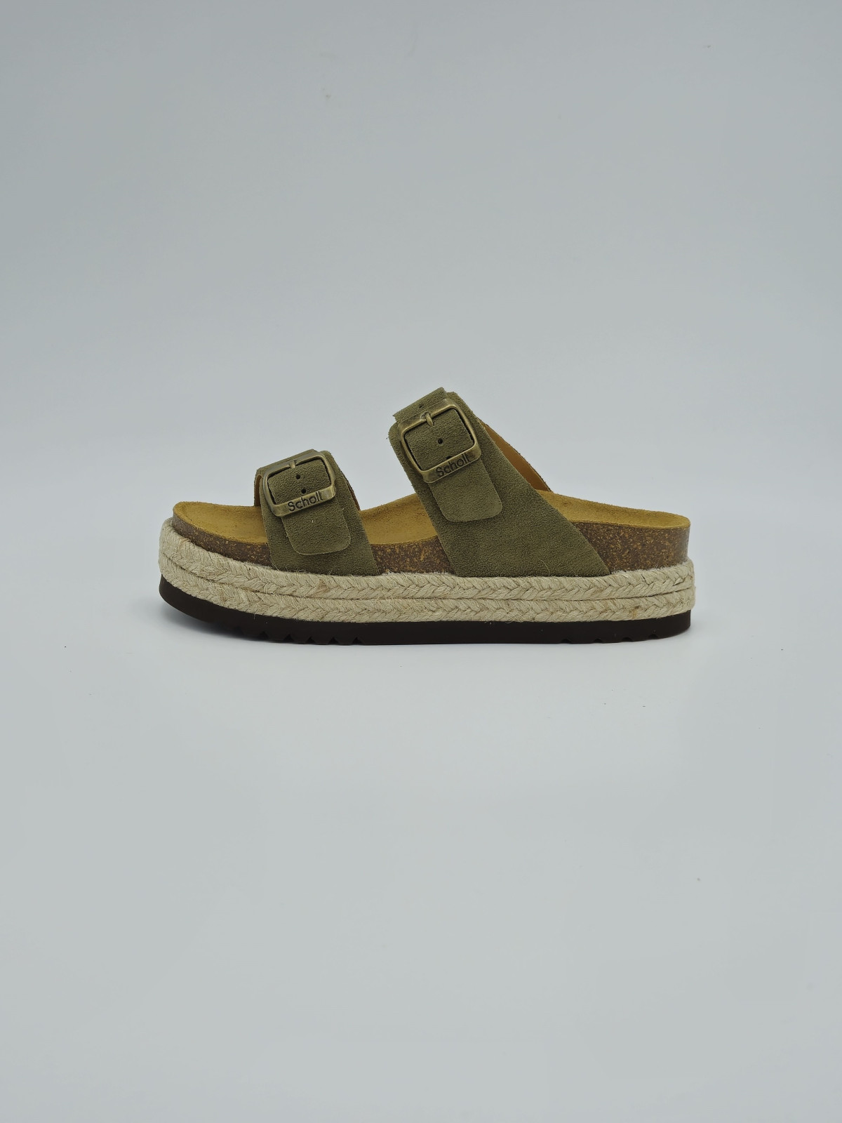 ines suede khaki.