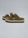 ines suede khaki.
