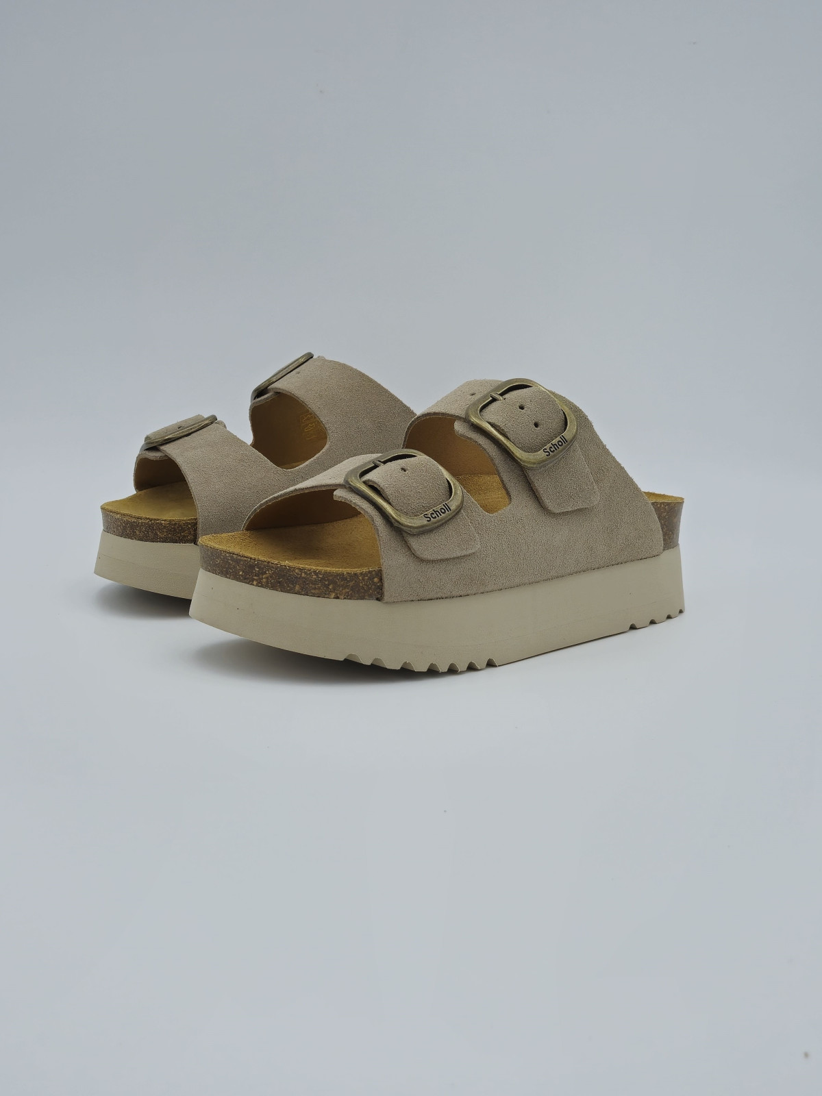 lucie suede dark beige