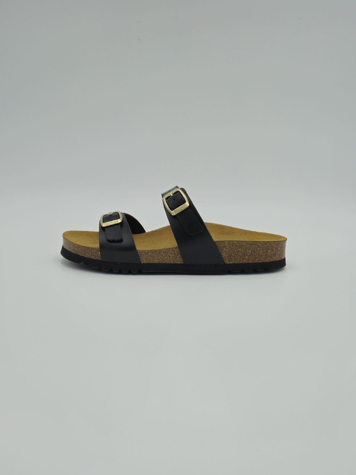 clea cuir/textile black