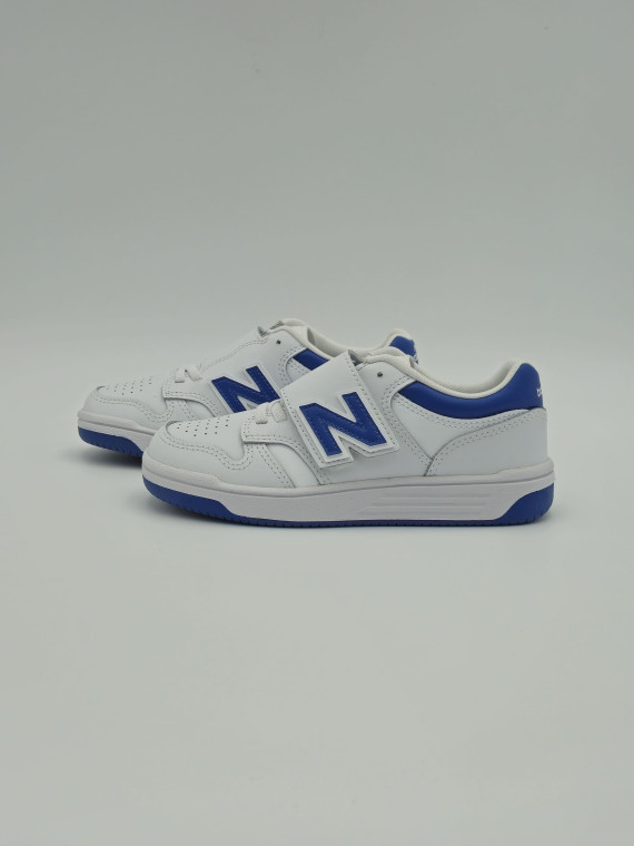 480 hook & loop cuir blanc