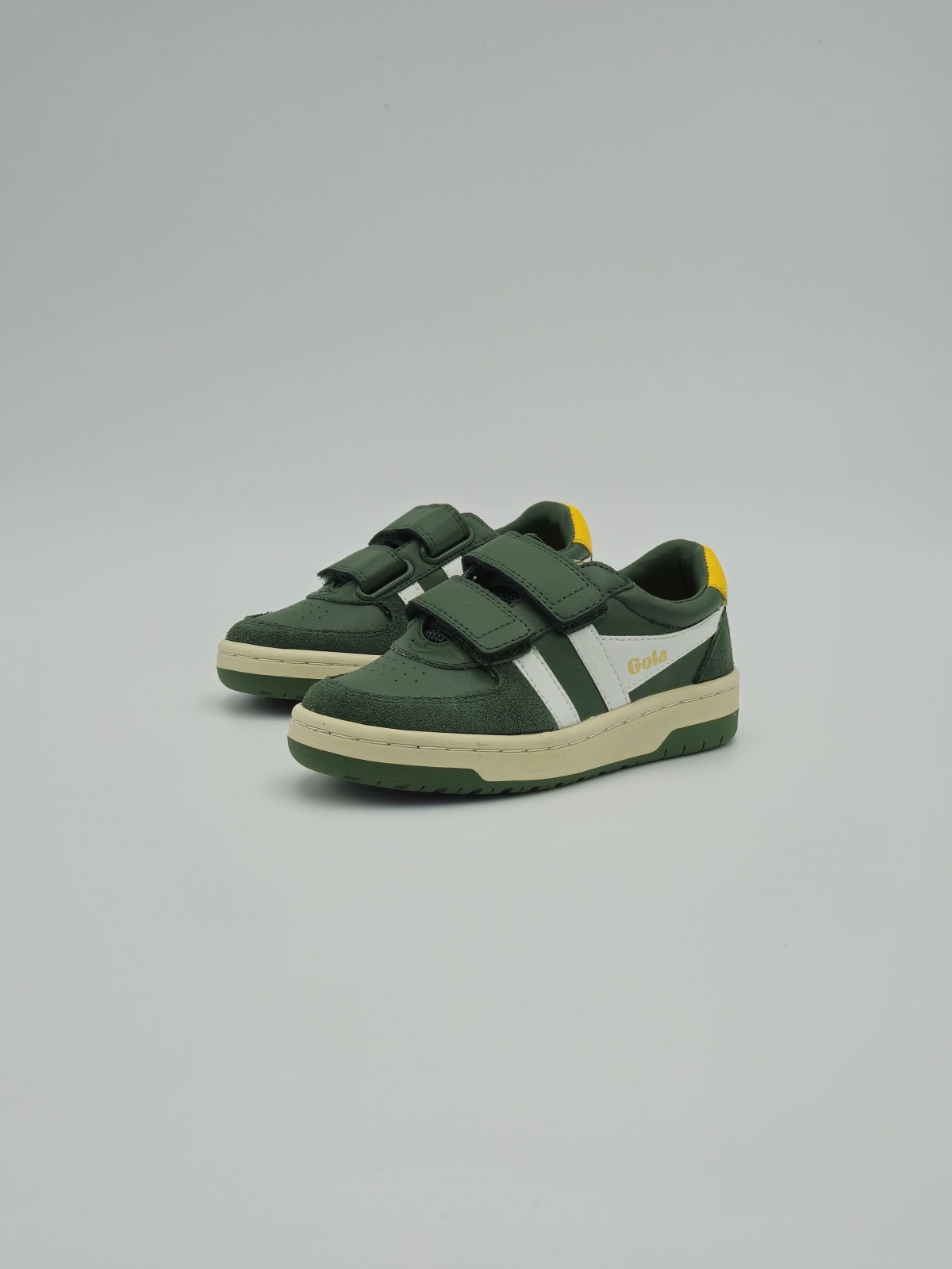 hawk strap cuir evergreen/off white/sun