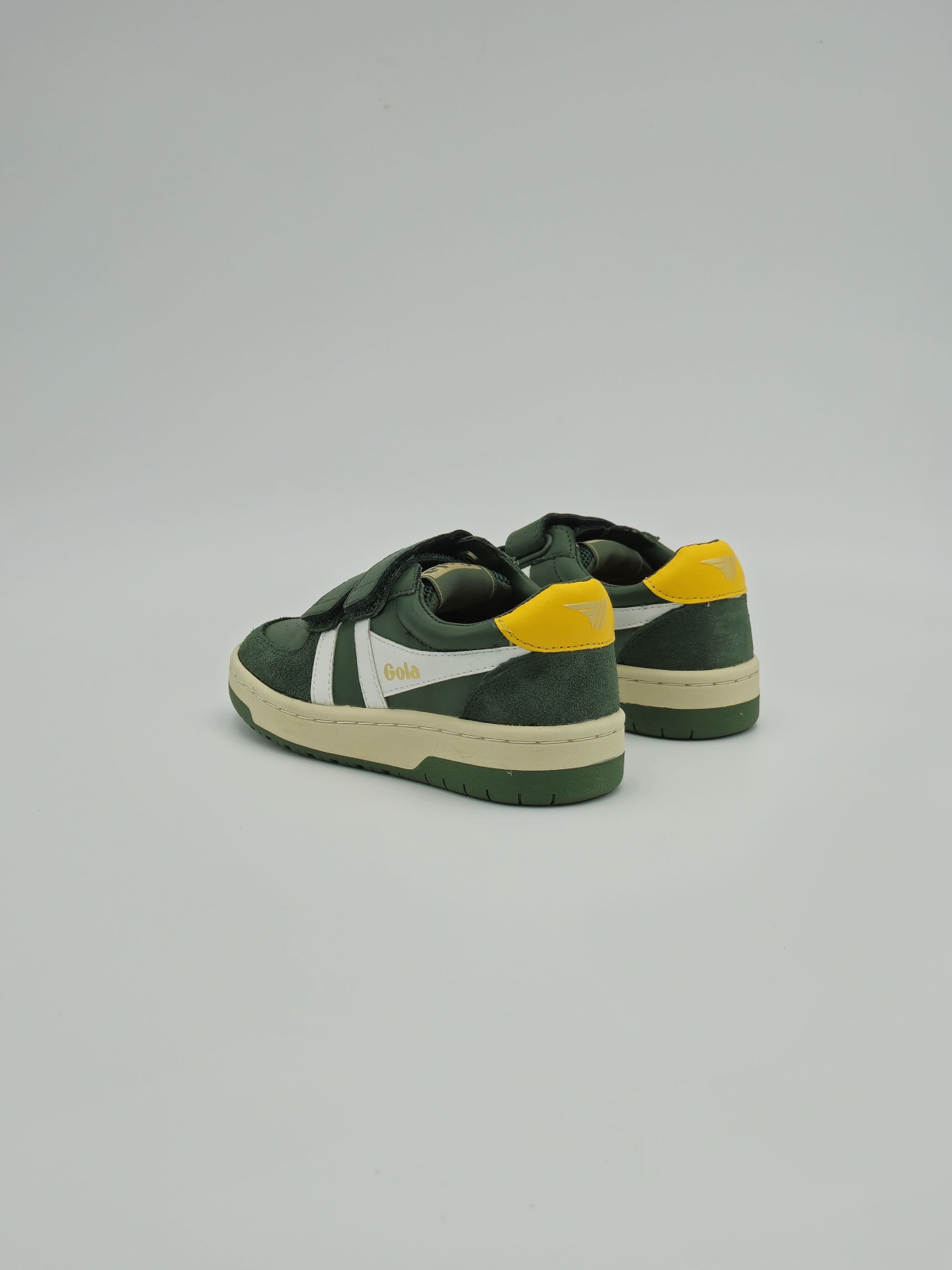 hawk strap cuir evergreen/off white/sun