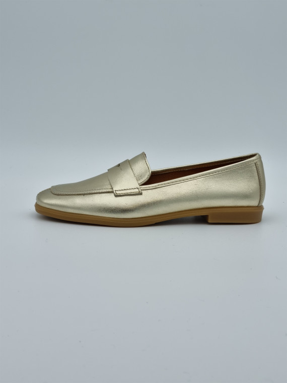 a1001et cuir/métalisé or