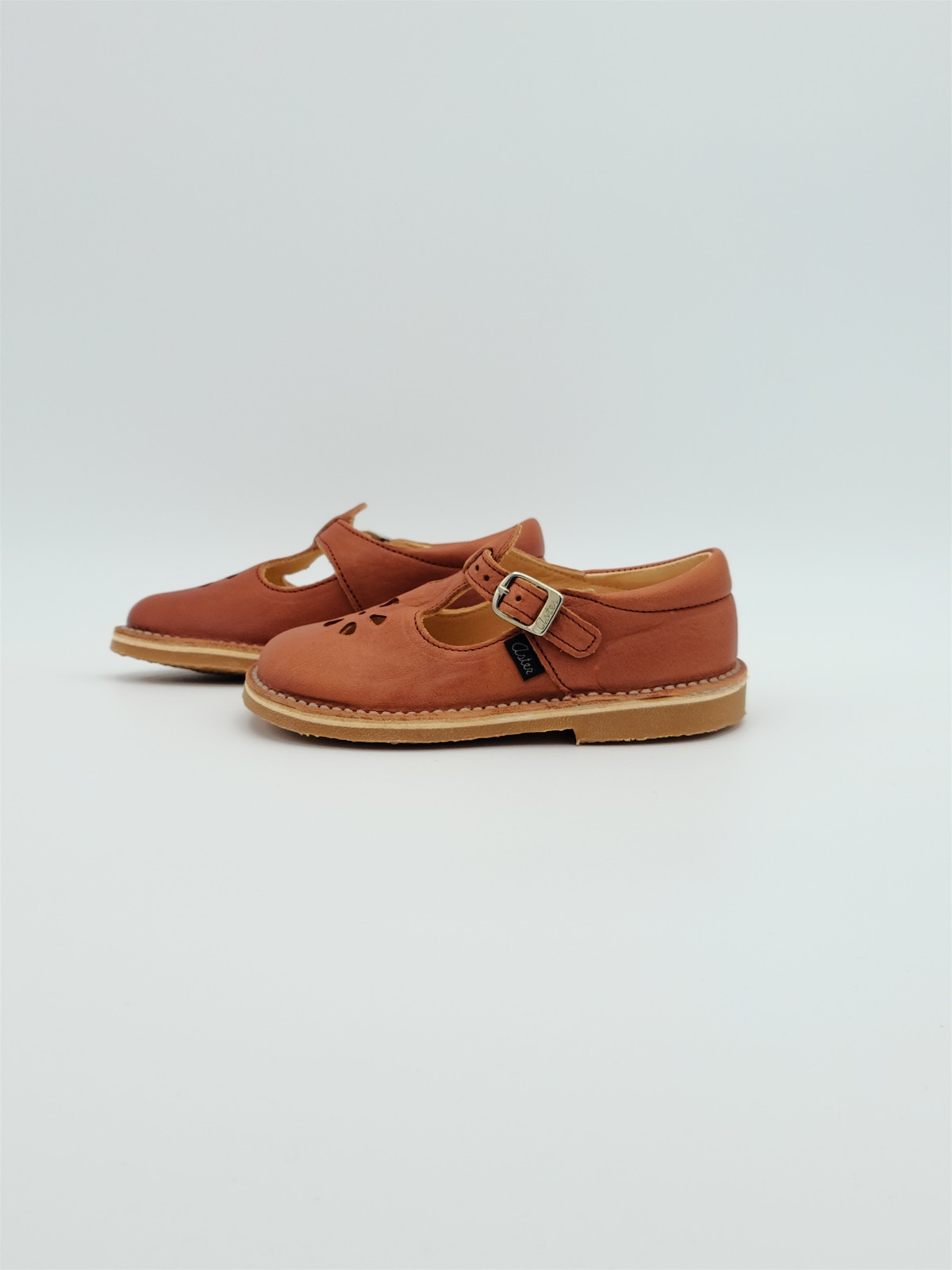 Dingo cuir rouge terracotta