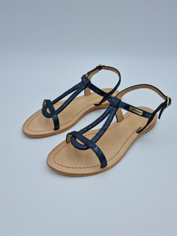 hamat cuir bleu canard