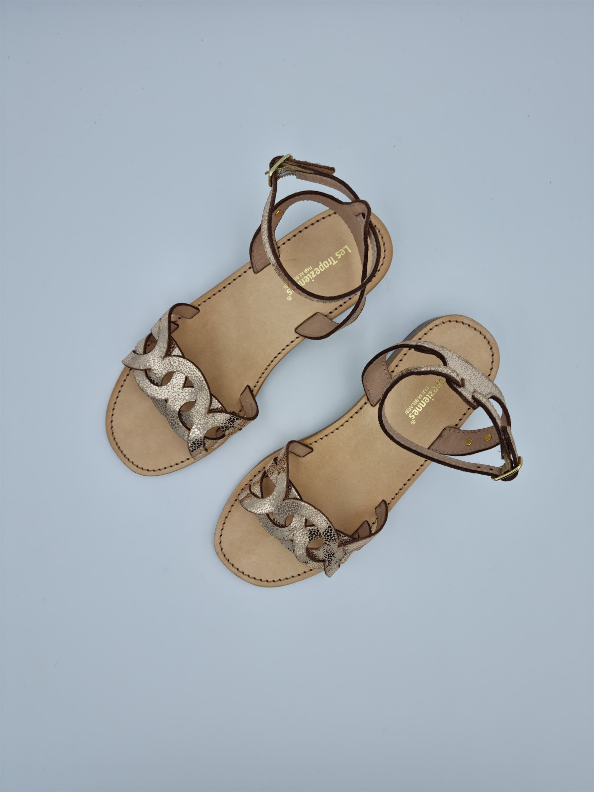 hireen cuir or craquele