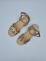 hireen cuir or craquele