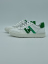 23 312 cuir blanc/vert