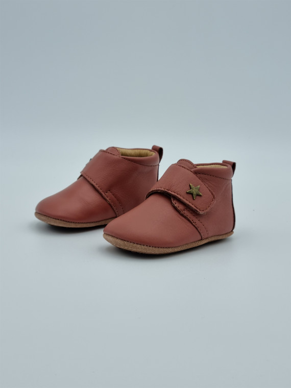 baby star cuir rose old