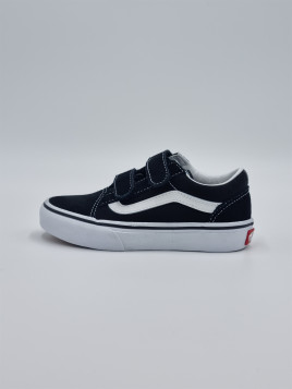 uy old skool v textile black/true white