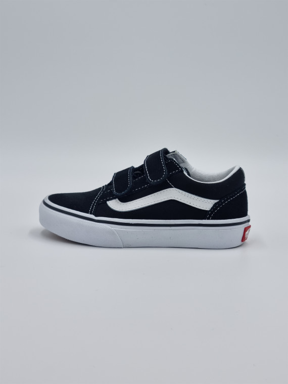 uy old skool v textile black/true white