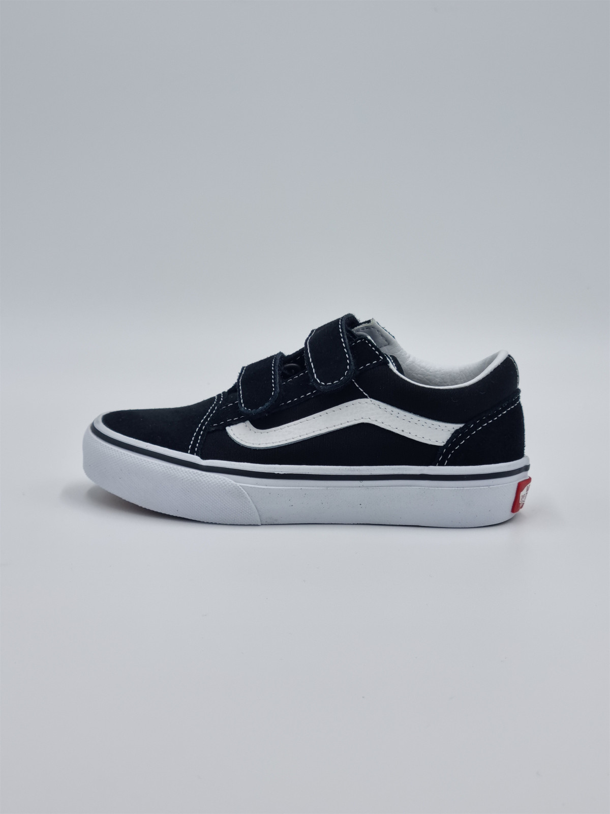 uy old skool v textile black/true white