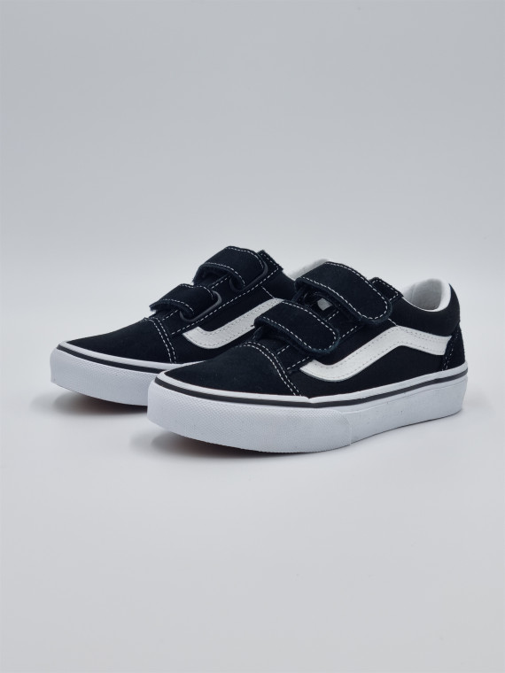 uy old skool v textile black/true white