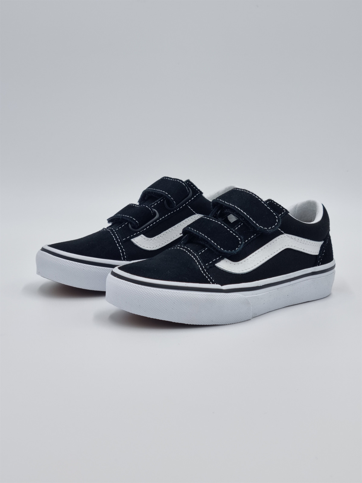 uy old skool v textile black/true white