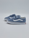 td old skool v textile dusty blue theory
