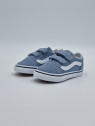 td old skool v textile dusty blue theory