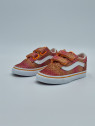 td old skool v textile sunrise glitter multi/true white