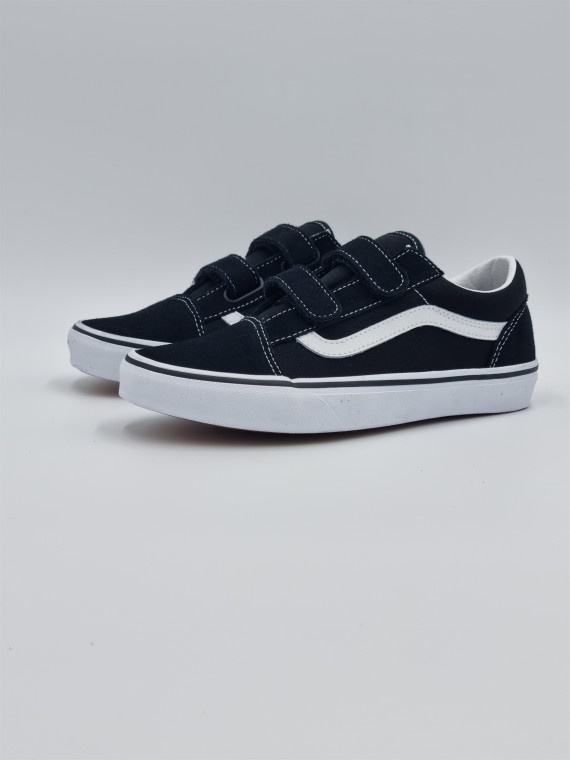 jn old skool v textile black/true white