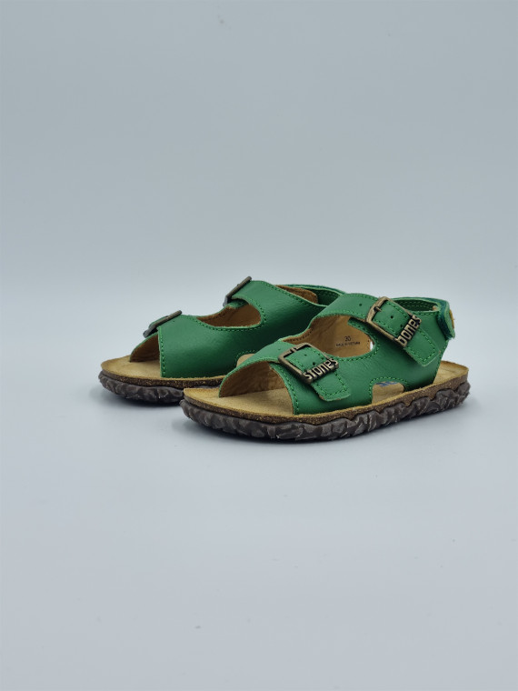 wham cuir green/ocre