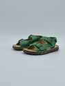 wham cuir green/ocre