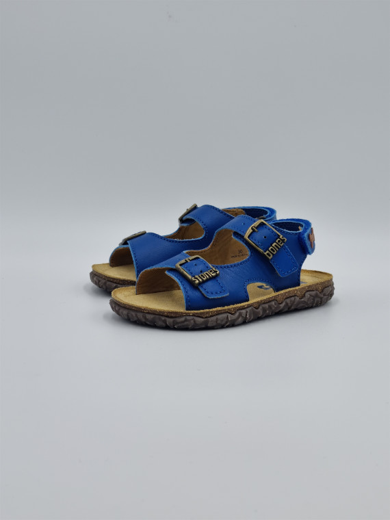 wham cuir electric blue/cognac