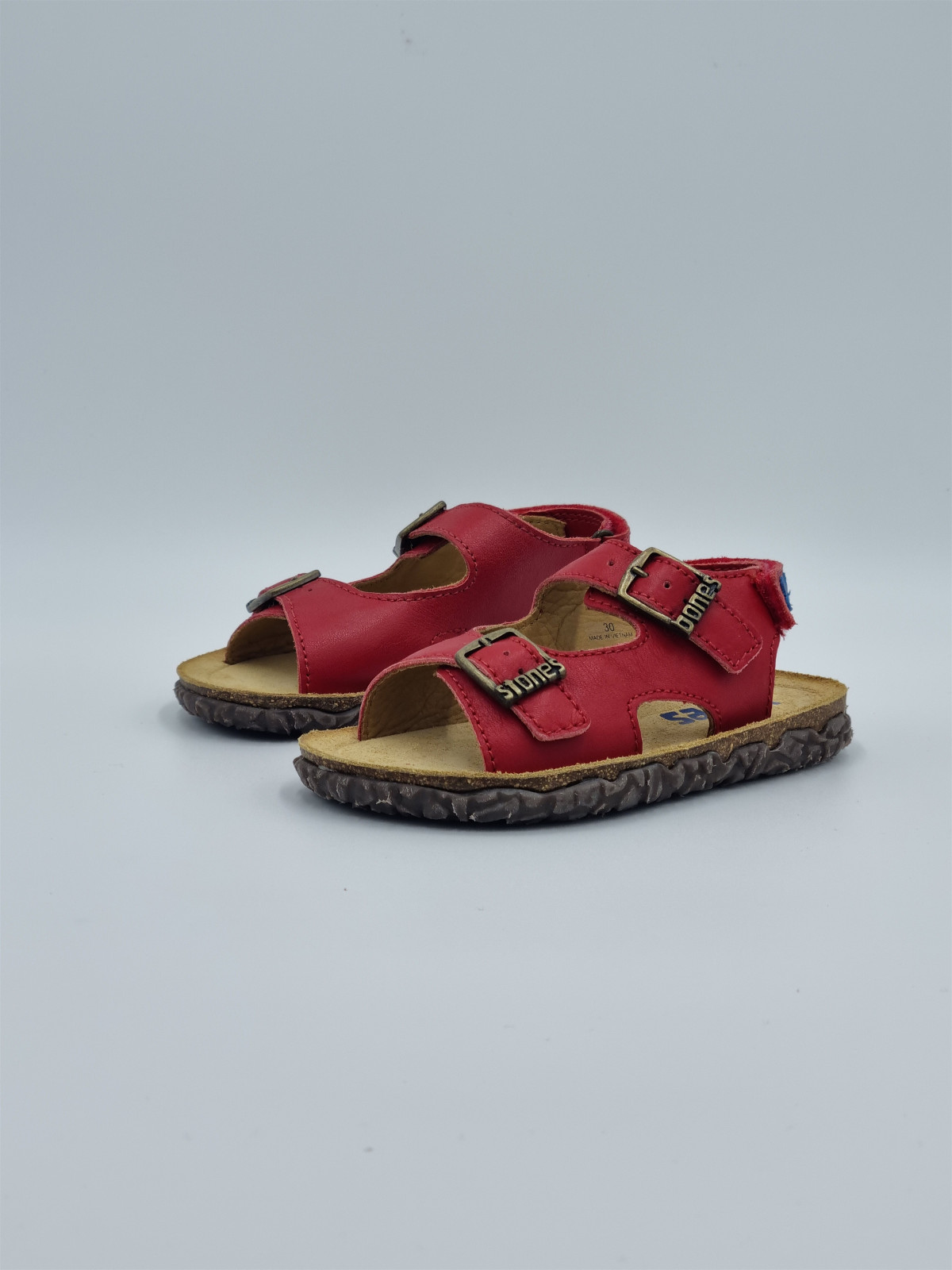 wham cuir red/electric blue