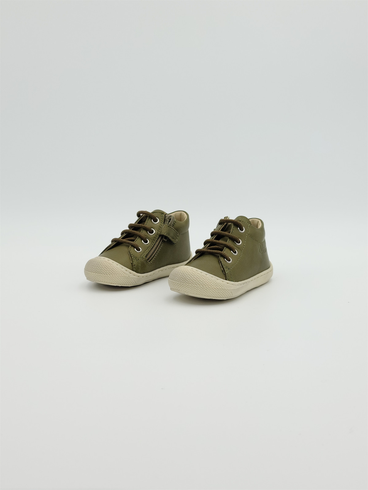 cocoon zip nappa spazzsole bone stone